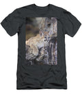 Mountain Lion Cub on Tree Branch Dave Welling T-Shirt