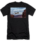 Mountain Lion Jumping Morning Sky Herbert T-Shirt