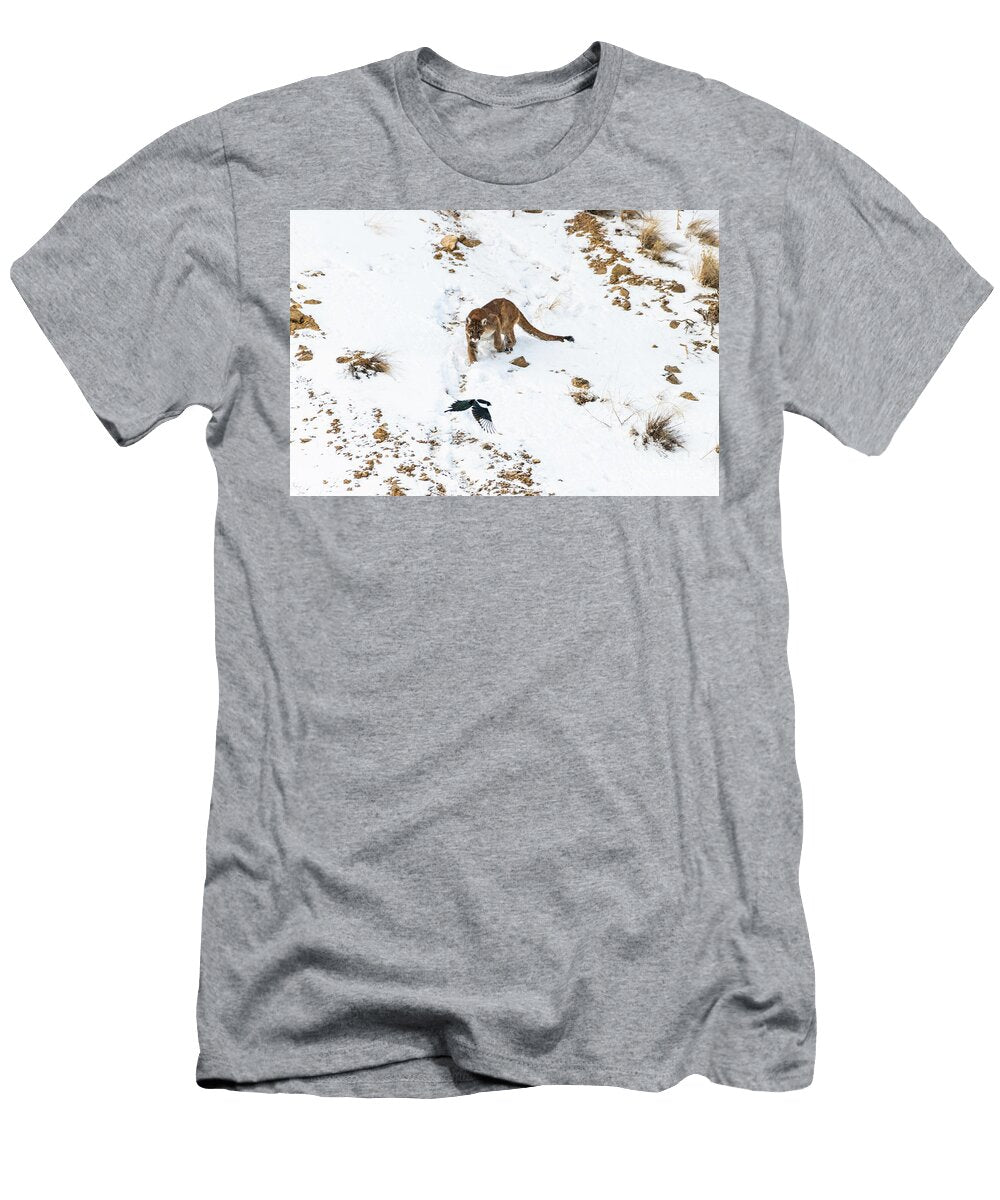 Mountain Lion on the Prowl Daryl L Hunter T-Shirt
