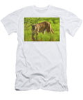 Mountain Lion Prowling Dean Hueber T-Shirt