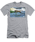 Mountain Lion Puma Concolor Leaping Konrad Wothe T-Shirt
