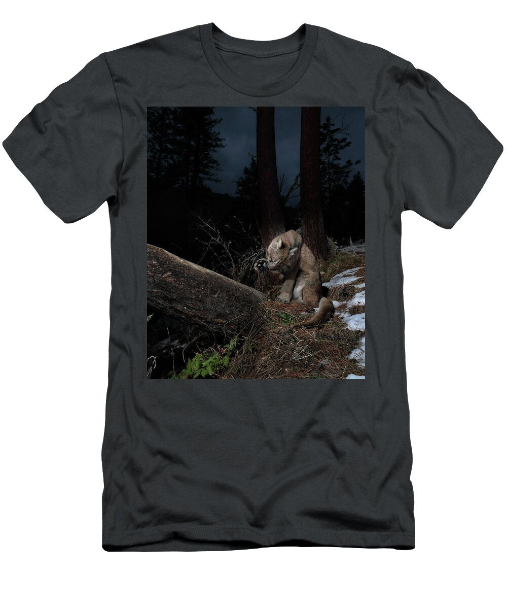 Mountain Lion Series a 2 Ron Householder T-Shirt