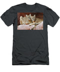 Mountain Lions on Ledge Dean Hueber T-Shirt