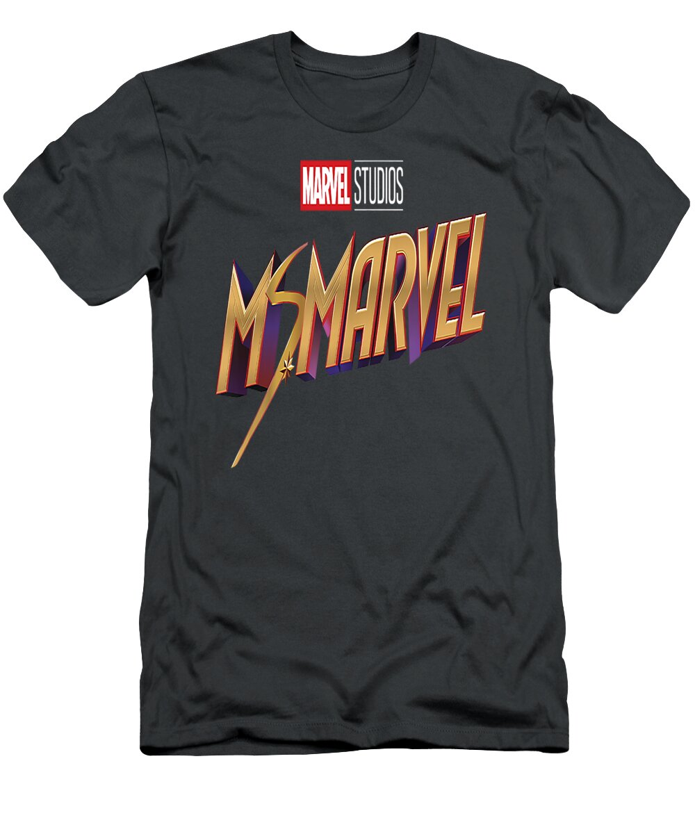 Ms Marvel Bronze Movie Logo Marnic Illia T-Shirt