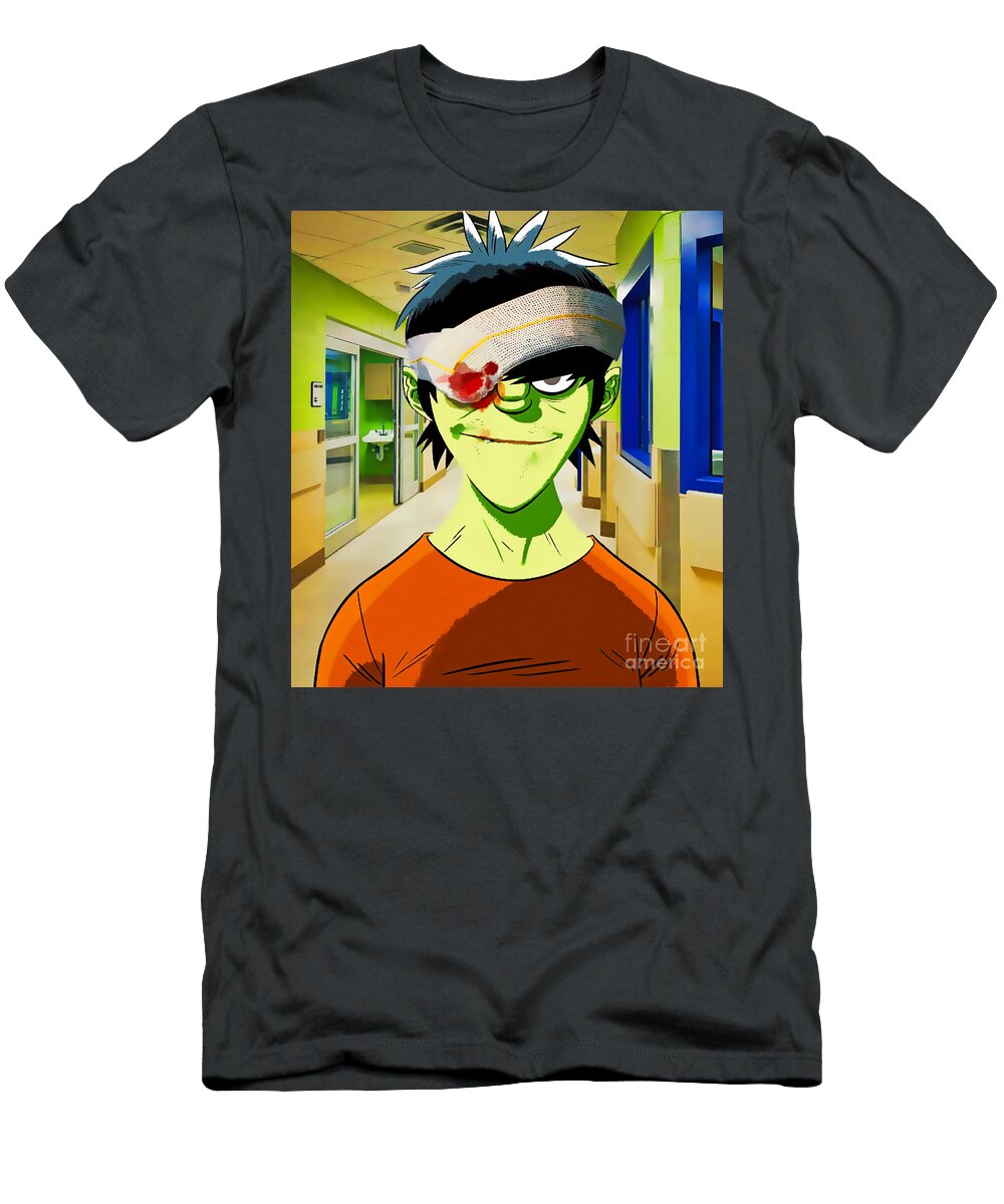 Murdoc Gorillaz Barbara L Oswald T-Shirt