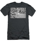 Murrysville Turtle Creek Lush View Black and White Adam Jewell T-Shirt