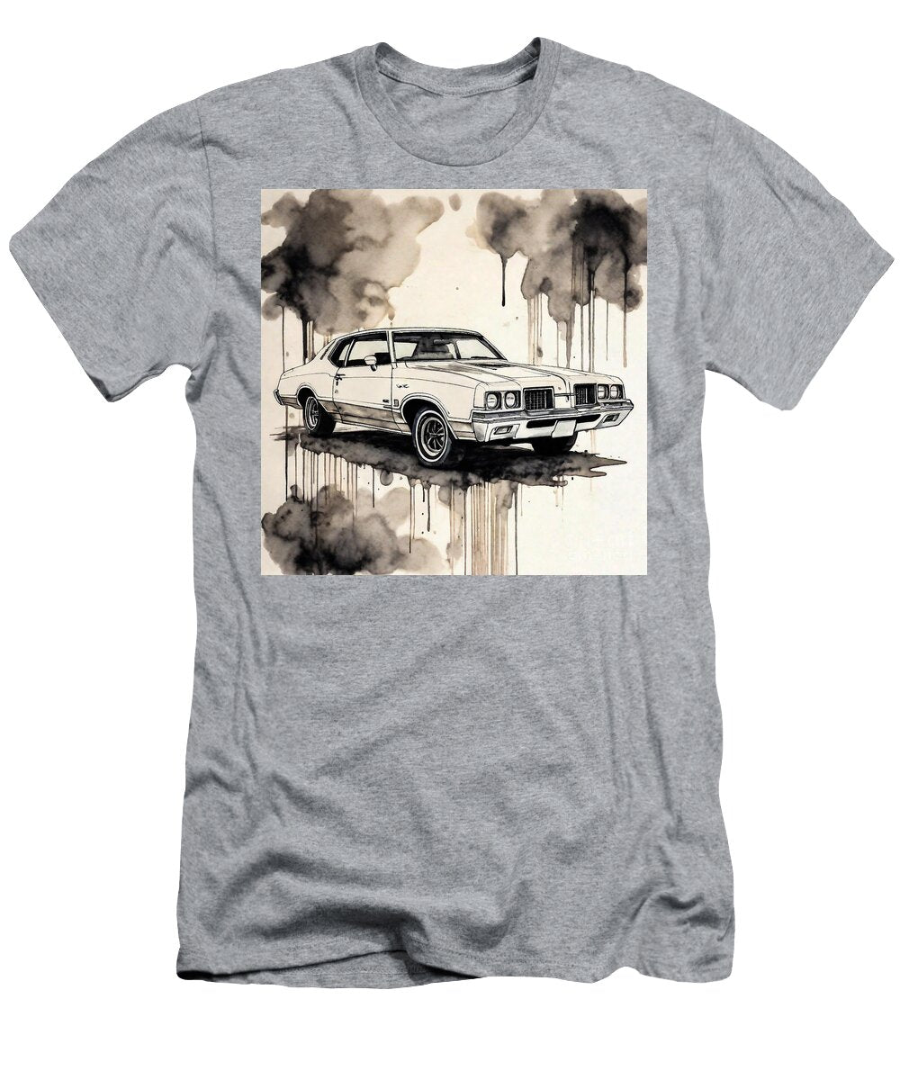 Muscle Car Oldsmobile Cutlass Supreme Sx Ink 435 Clark Leffler T-Shirt