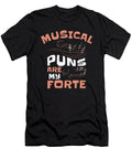 Music Forte Musical Pun Musician Music Note Toms Store T-Shirt