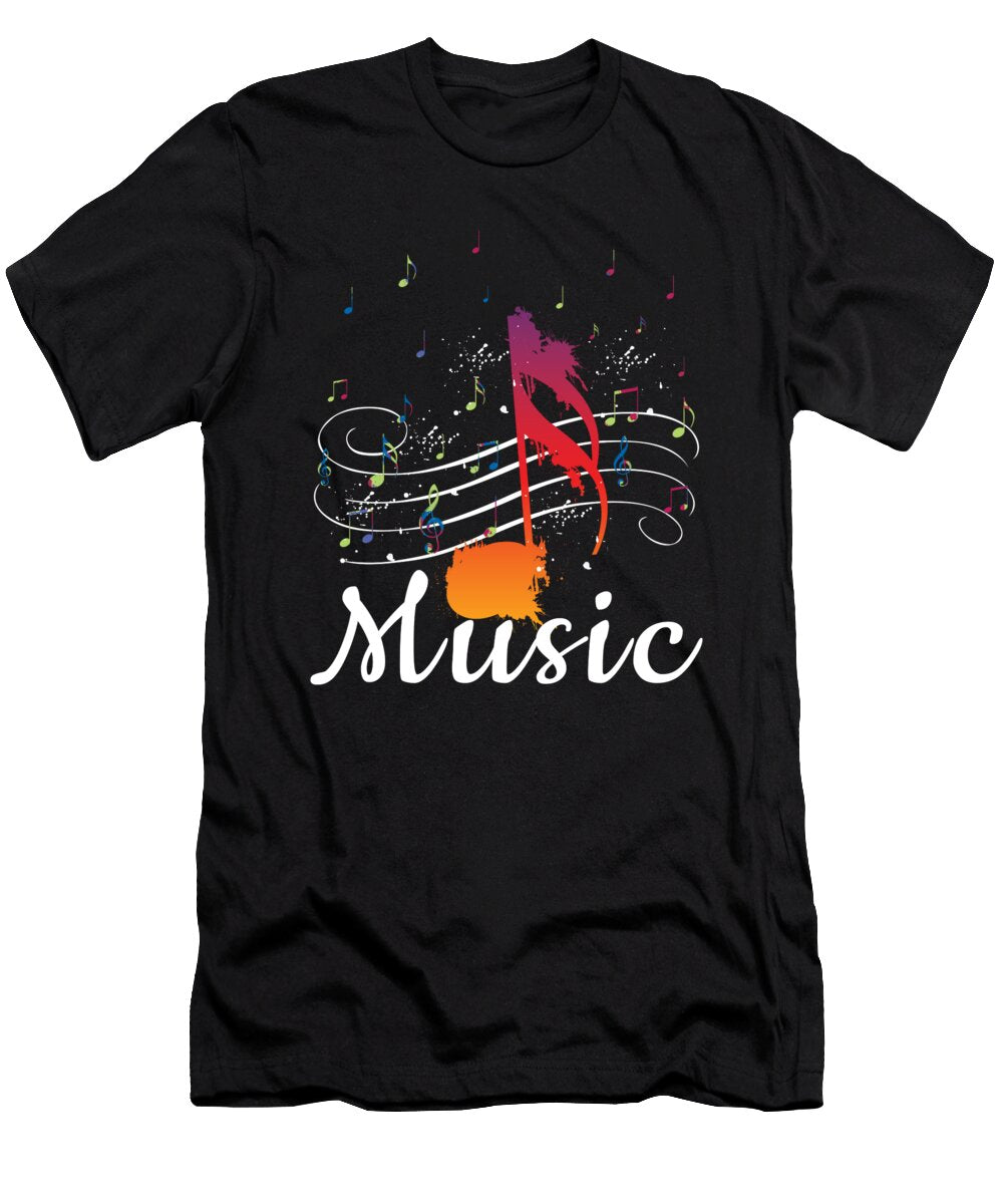 Music Is Colorful Shirtom T-Shirt