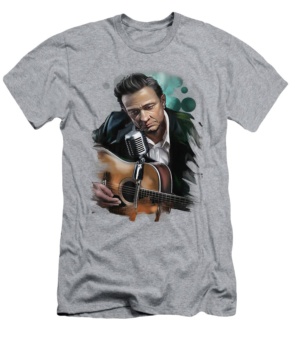 Music Legends Never Die the Man in Black Numair Anneli T-Shirt
