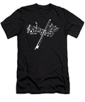 Music Notes Violin Violinist Musician Music Gift Thomas Larch T-Shirt
