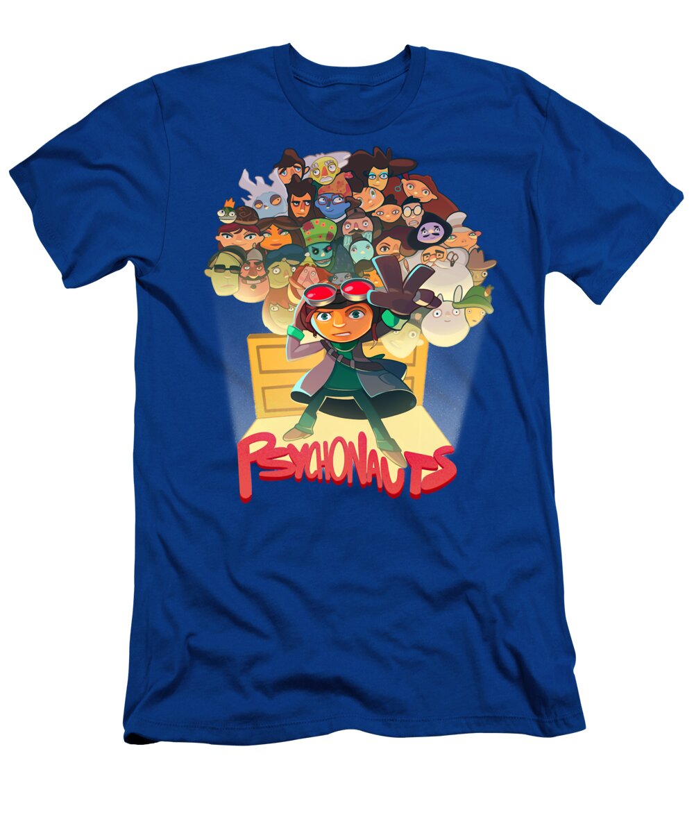 Music Psychonauts Game Cool for Men Women Douxie Grimo T-Shirt