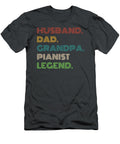 Musical Legend Husband Dad Grandpa Funny for Piano Lovers Legend Pianist T-Shirt