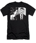 Mustache Man Looking At Woman Csa Images T-Shirt