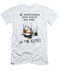 My Relationship with Scotch Has Been on the Rocks My Whiskey Relationship Chronicles Olfactoart Studio T-Shirt