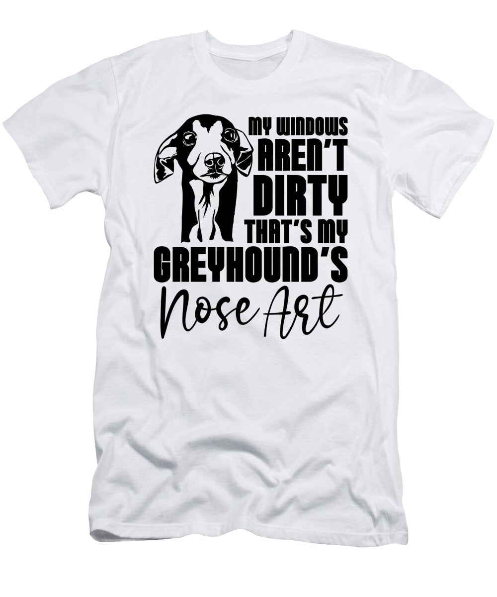 My Windows Greyhound Racing Rescue Greyhound Racer Tshirtconcepts Marvin Poppe T-Shirt