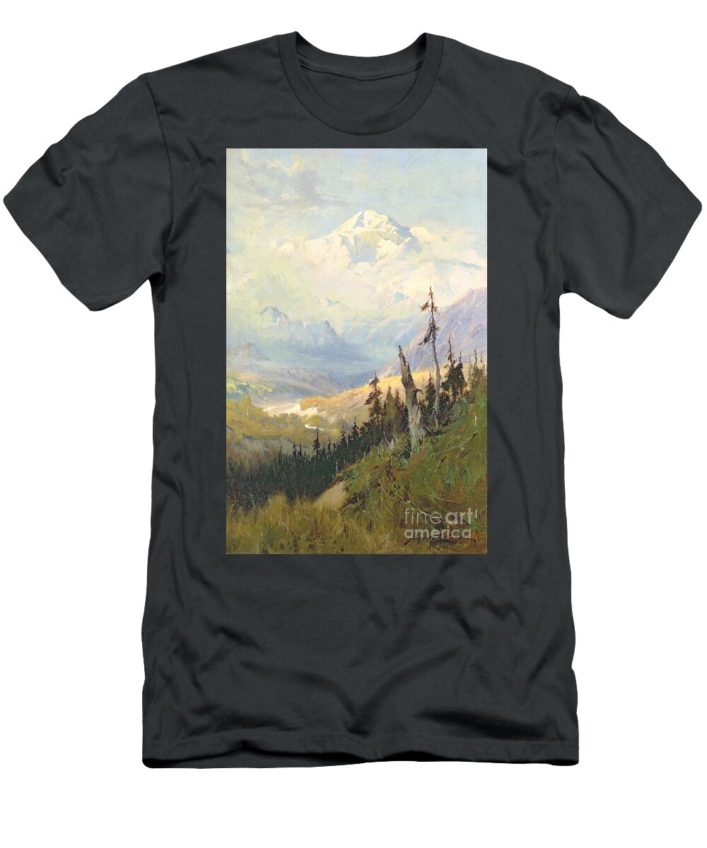 N Autumn Day Mt Mckinley Sidney Laurence T-Shirt