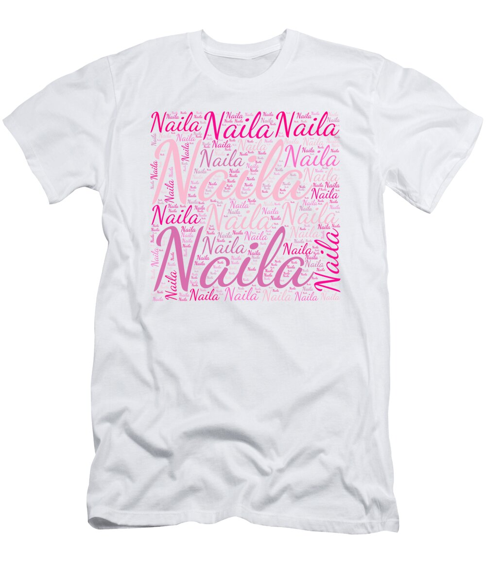 Naila Names Without Frontiers Vidddie Publyshd T-Shirt
