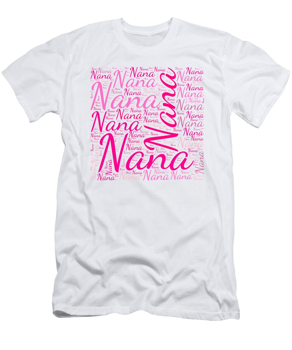 Nana Names Without Frontiers Vidddie Publyshd T-Shirt
