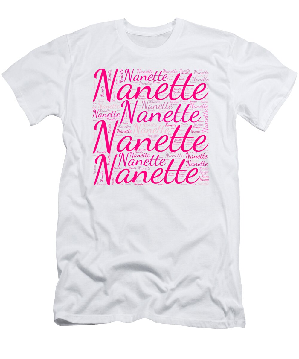 Nanette Names Without Frontiers Vidddie Publyshd T-Shirt