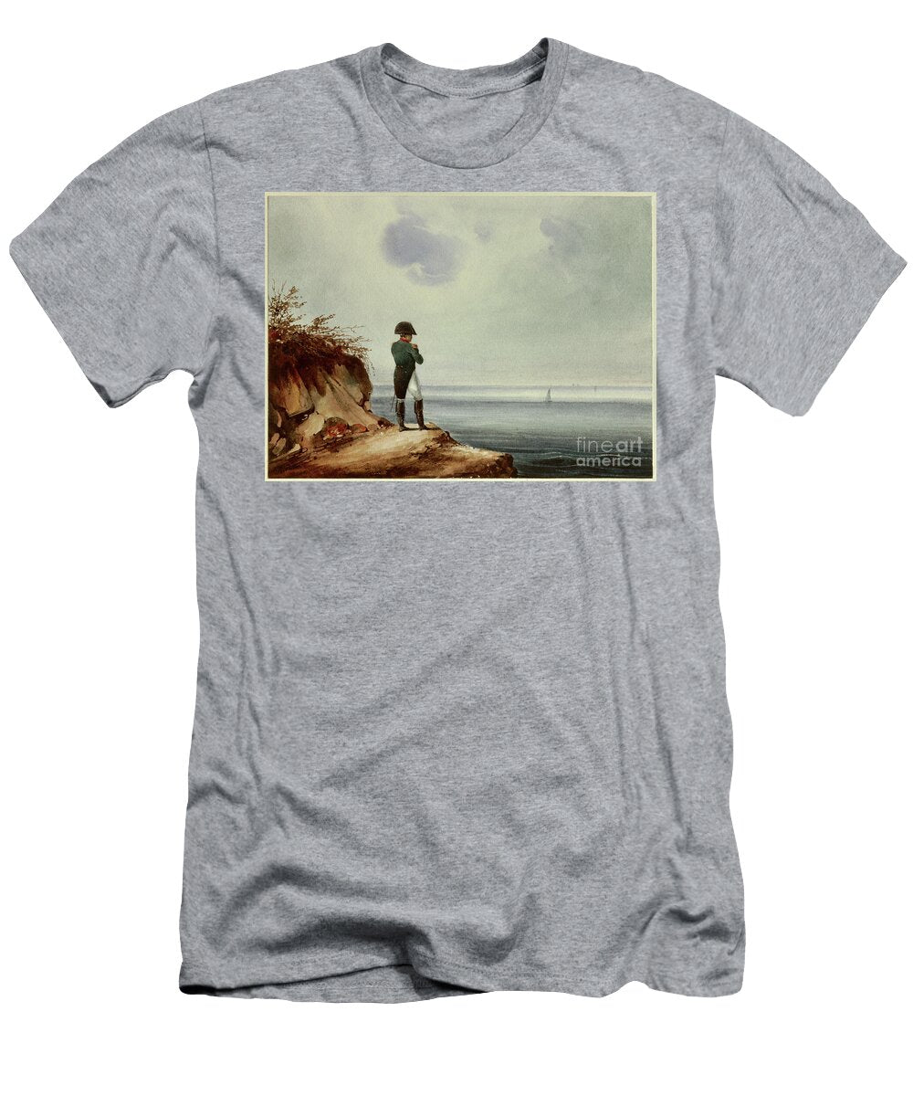 Napoleon At St Helena 1820 Watercolour Francois Joseph Sandmann T-Shirt