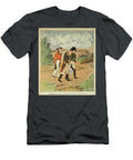 Napoleon Gov Mowe Adm Cockburn Converse At St Helenes Memorial Lithograph Louis Charles Bombled T-Shirt