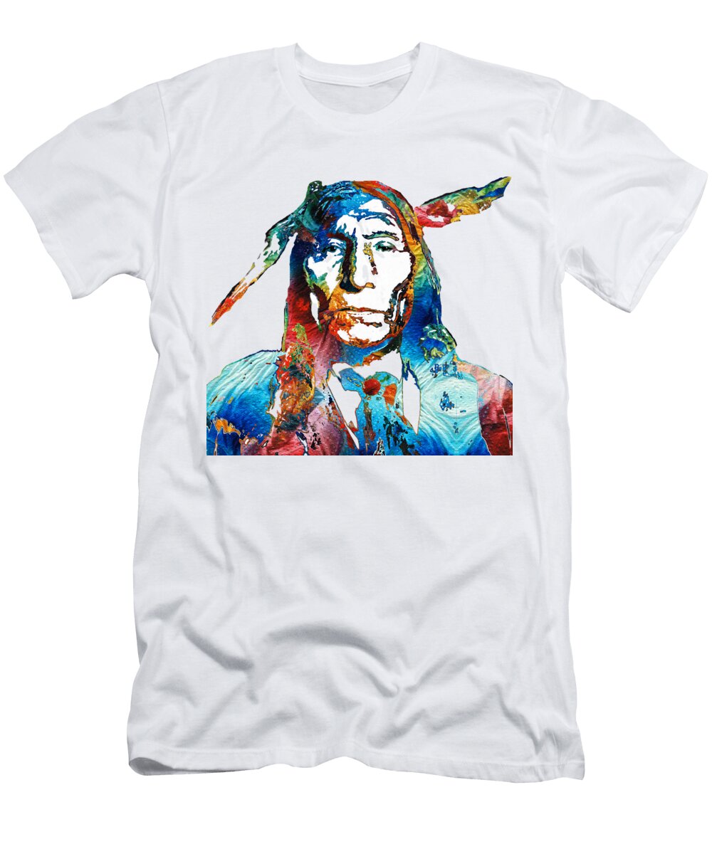 Native American Art By Sharon Cummings Sharon Cummings T-Shirt