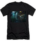 Neon Butterfly Cosmic Creations T-Shirt