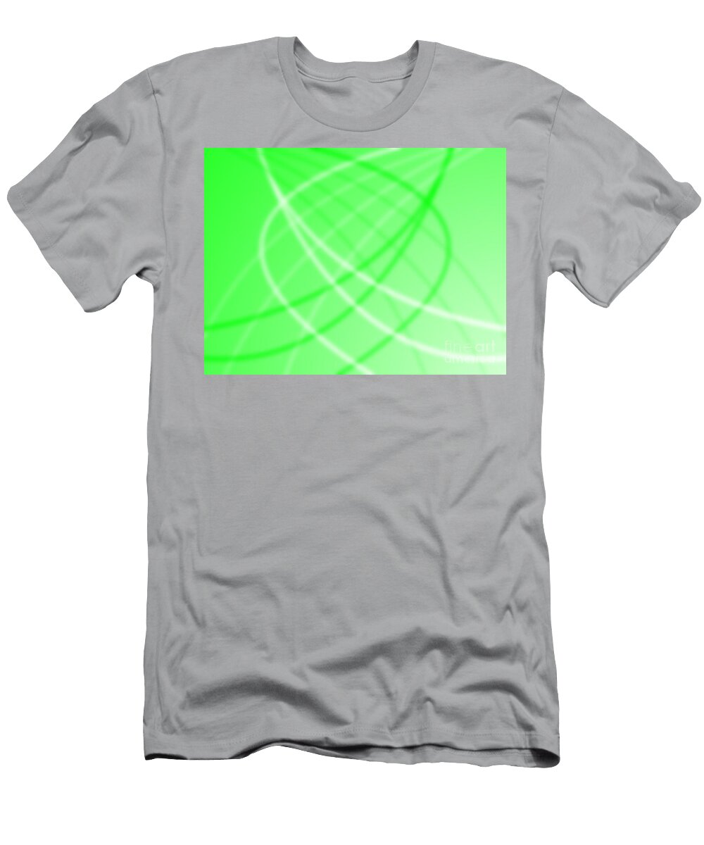 Neon Green Background Henrik Lehnerer T-Shirt