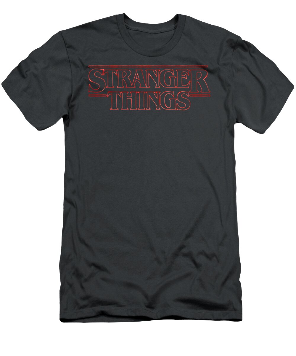 Netflix Stranger Things Neon Logo Blaisp Katie T-Shirt