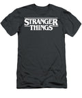 Netflix Stranger Things Simple White Logo Noh Kerry T-Shirt