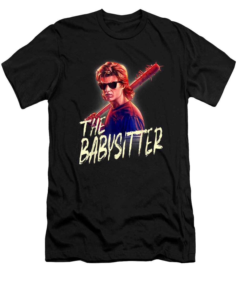 Netflix Stranger Things Steve the Babysitter Portrait Bui Chinh T-Shirt