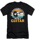 Never Underestimate Old Man Guitar Me T-Shirt