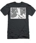 New York Lower Bay Northern Part Nautical Chart Map 2024 Black and White Carol Japp T-Shirt