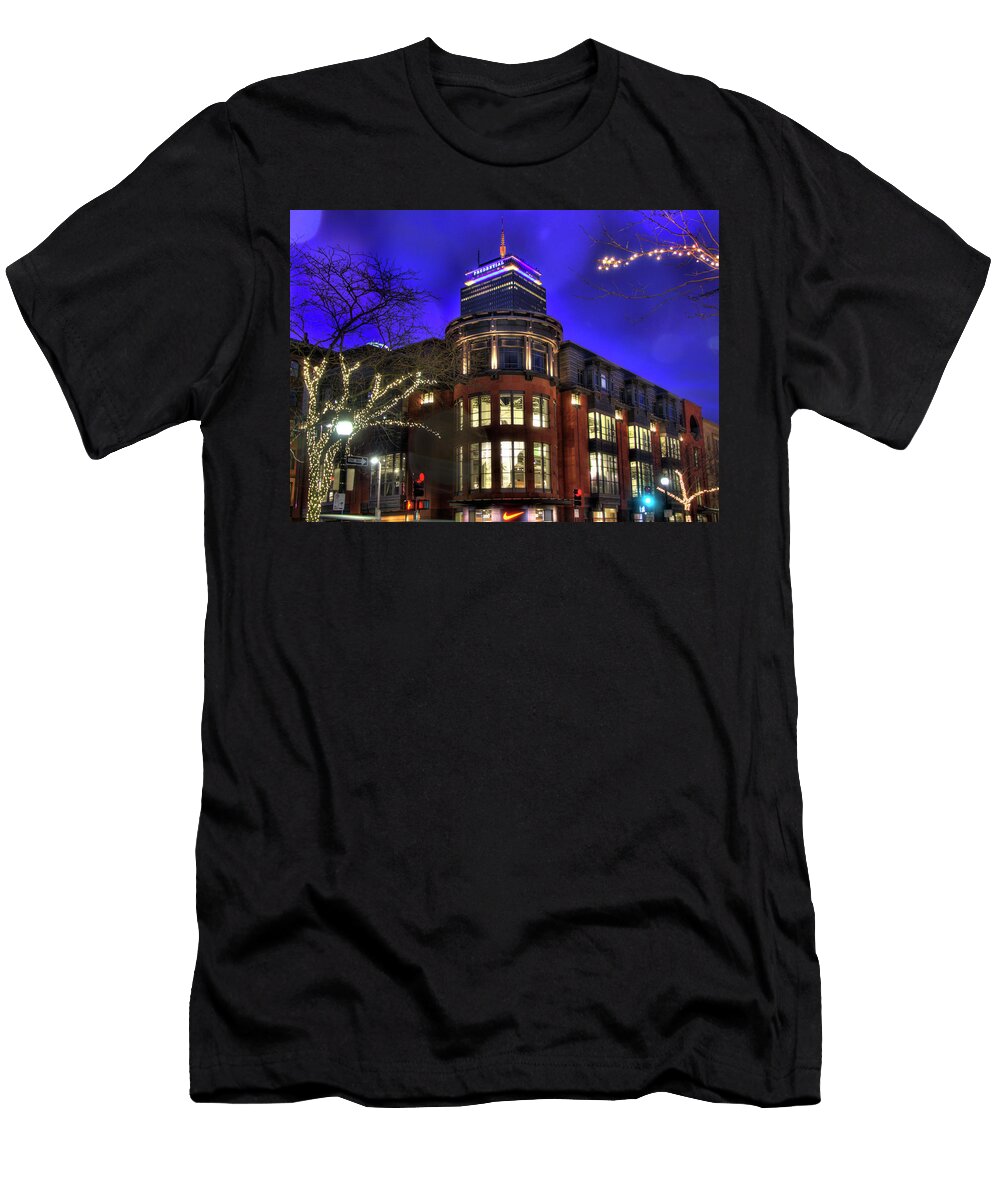 Newbury Street and the Prudential Back Bay Boston Joann Vitali T-Shirt
