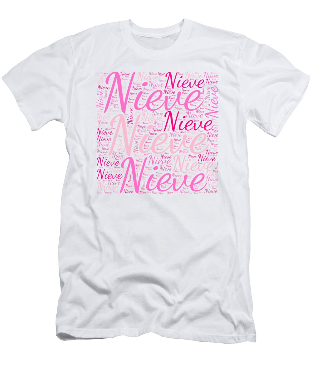 Nieve Names Without Frontiers Vidddie Publyshd T-Shirt