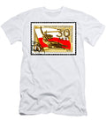 Nike Holding a Sword with the Polish Flag Behind Jim Pruitt T-Shirt
