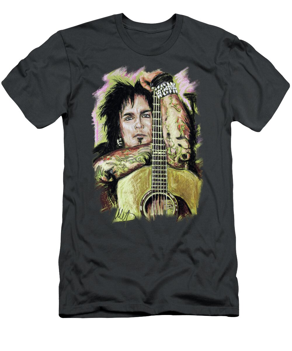 Nikki Sixx 3 Melanie D T-Shirt