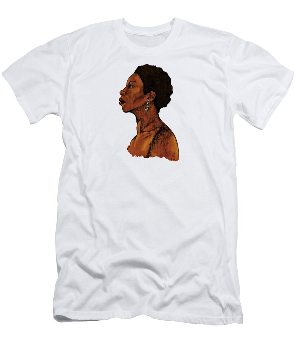 Nina Afro Dora Jensen T-Shirt