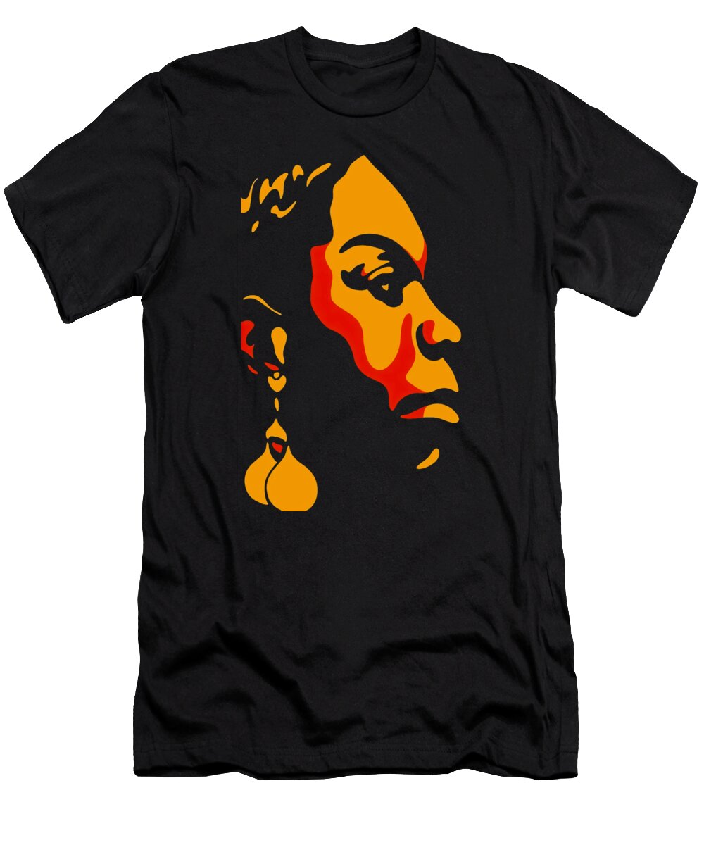 Nina Simone Afro Kathleen Chu T-Shirt