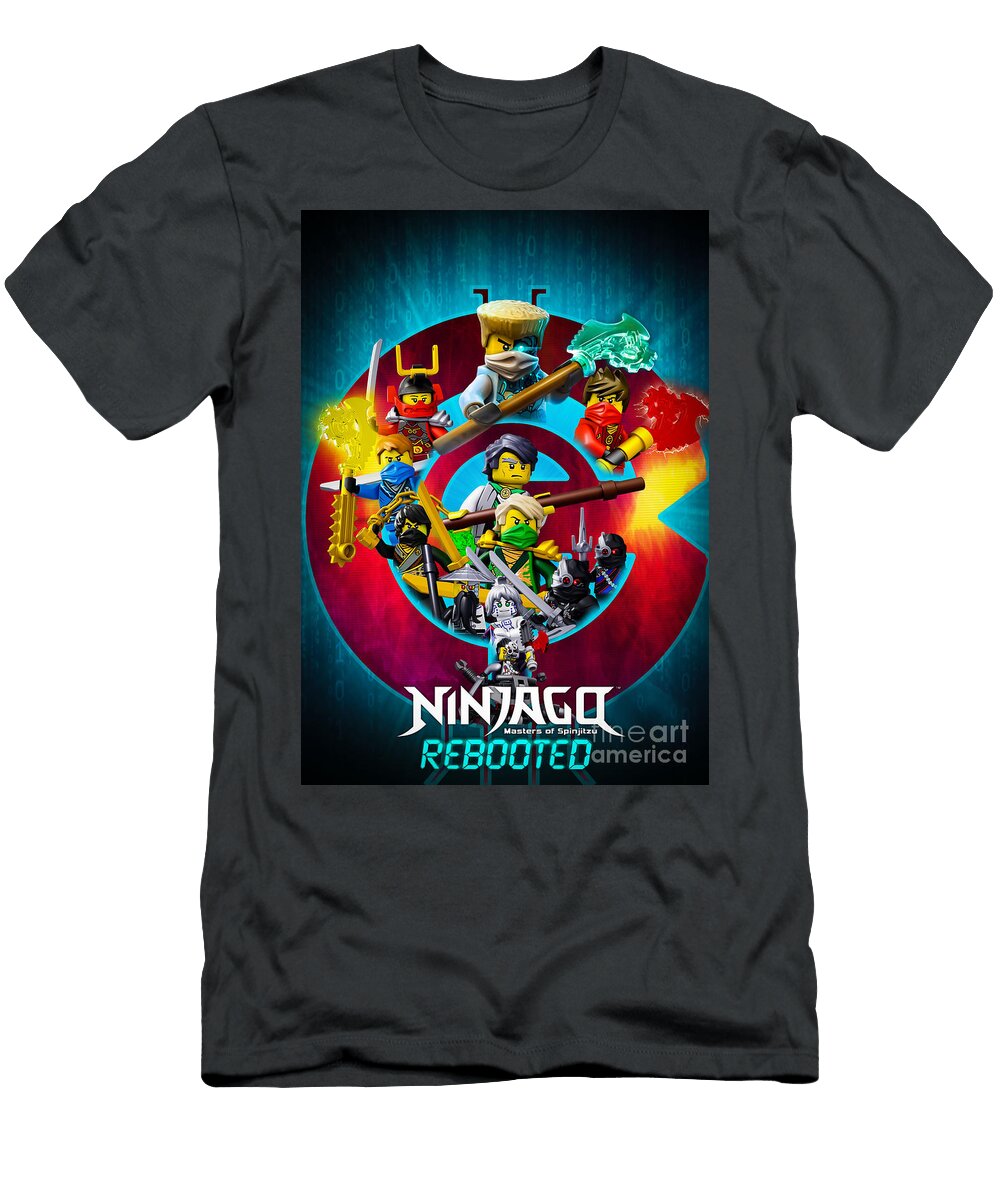 Ninjago Rebooted Poster Audrey Herrin T-Shirt