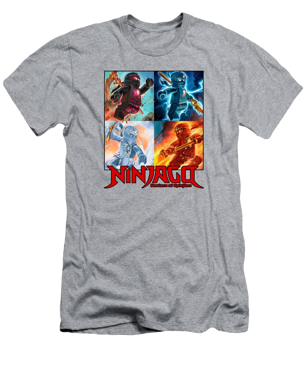 Ninjago Team Azzura Fine T-Shirt