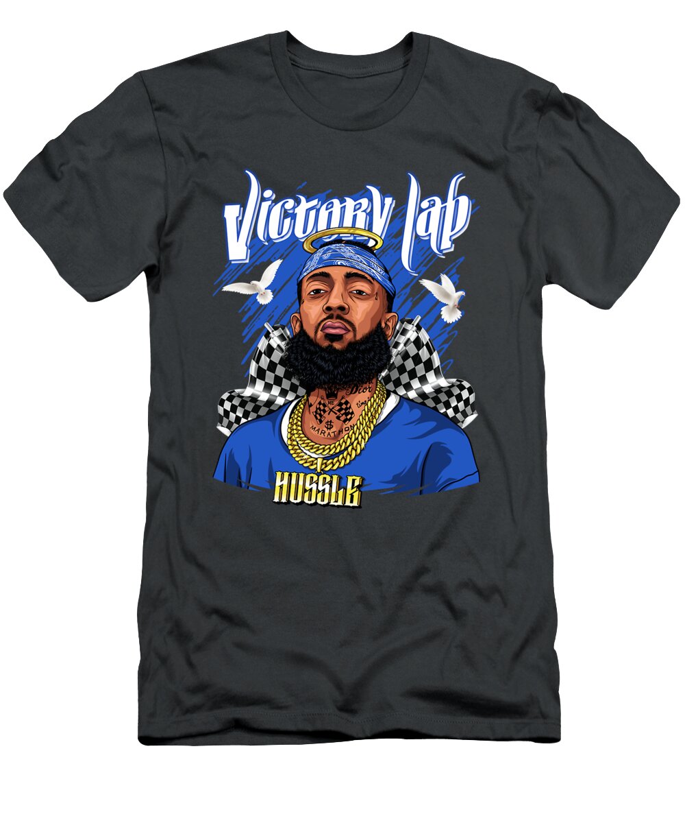 Nip Hussle Rapper Gina Seidenstuecker T-Shirt