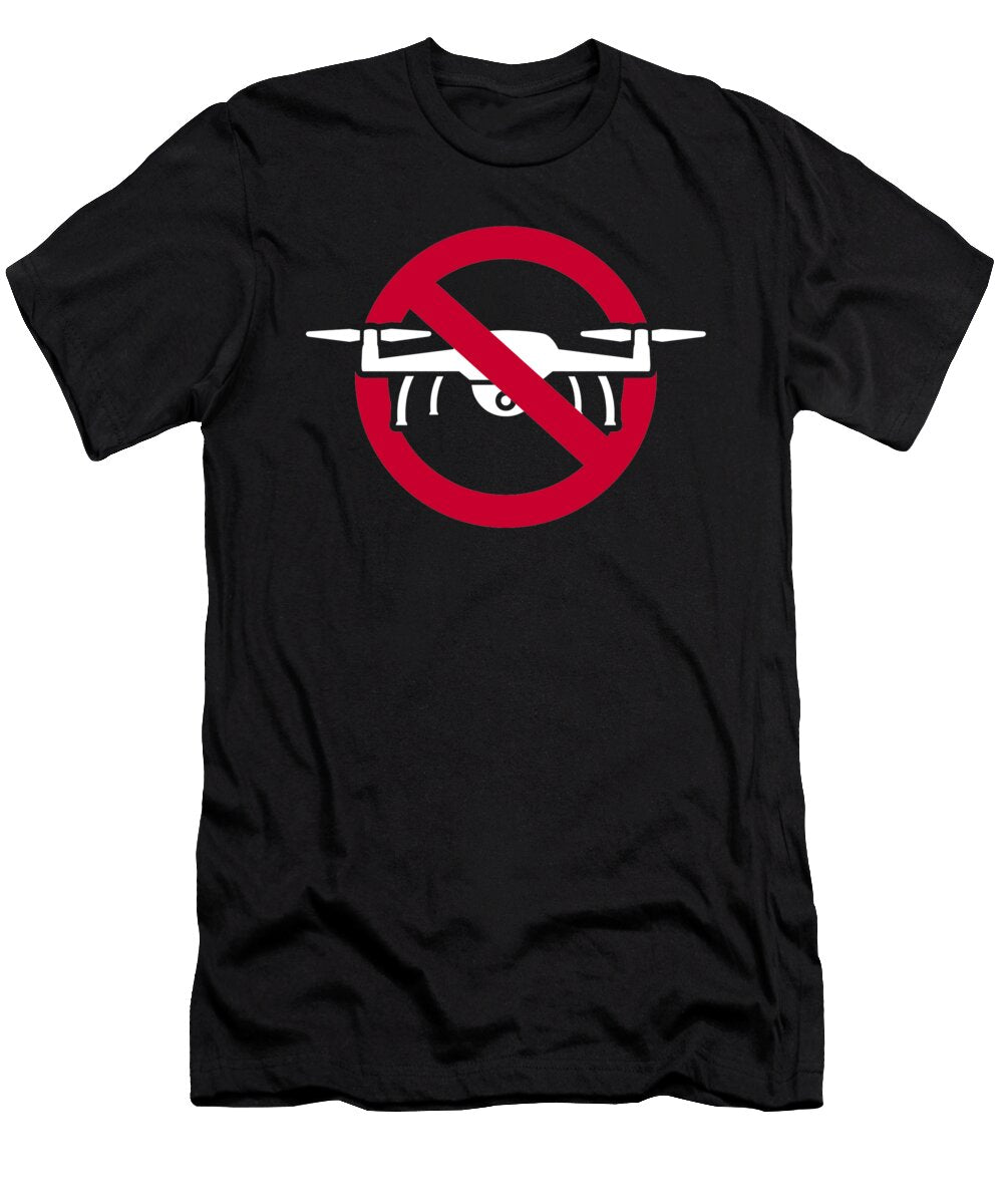 No Drone Zone By Designzz T-Shirt