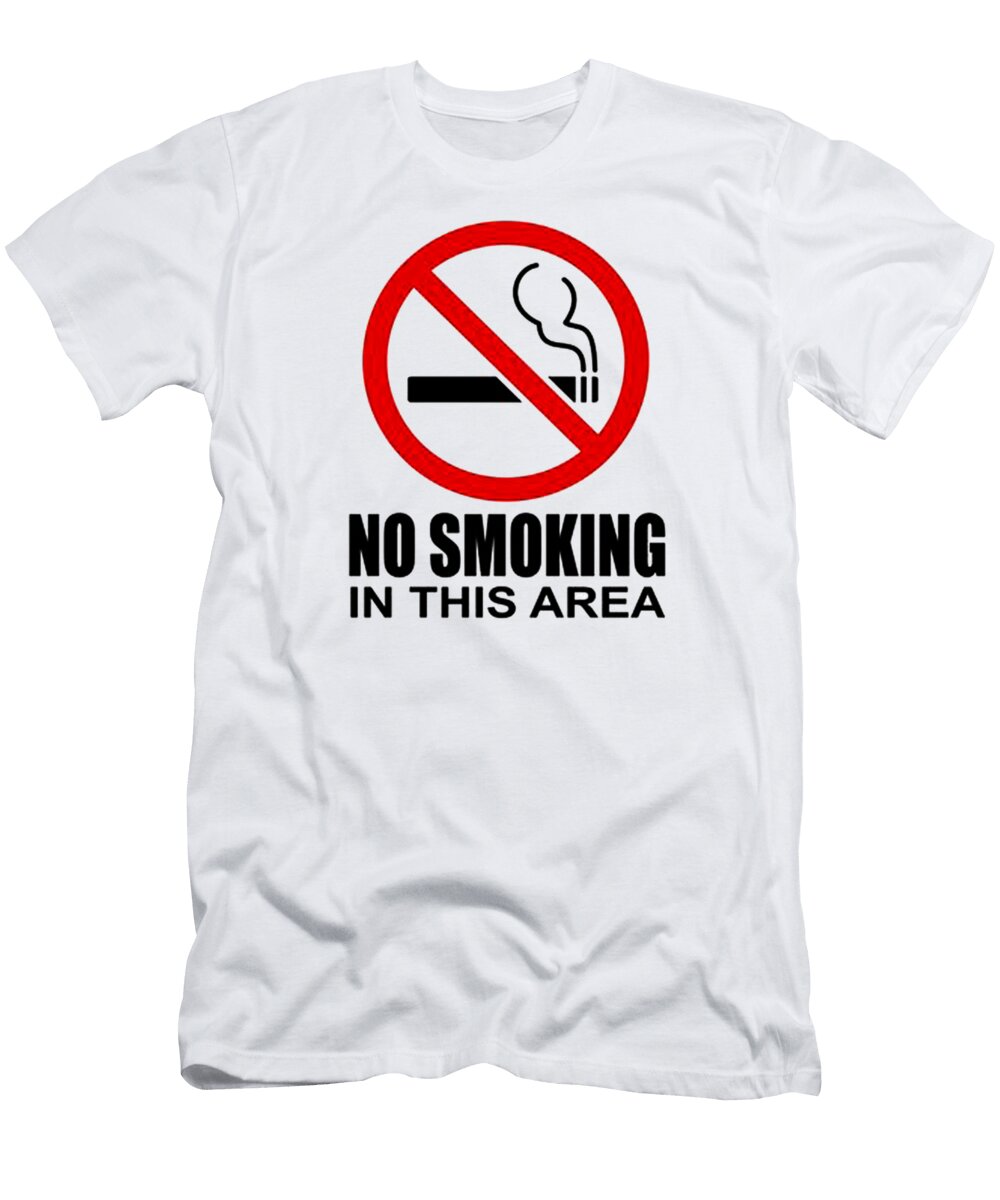 No Smoking Patricia Herring T-Shirt