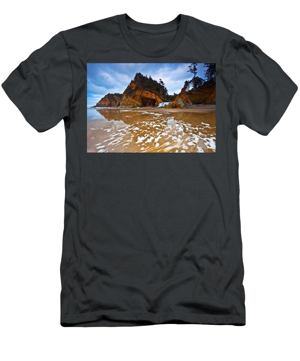 No Sunset Hug Darren White T-Shirt