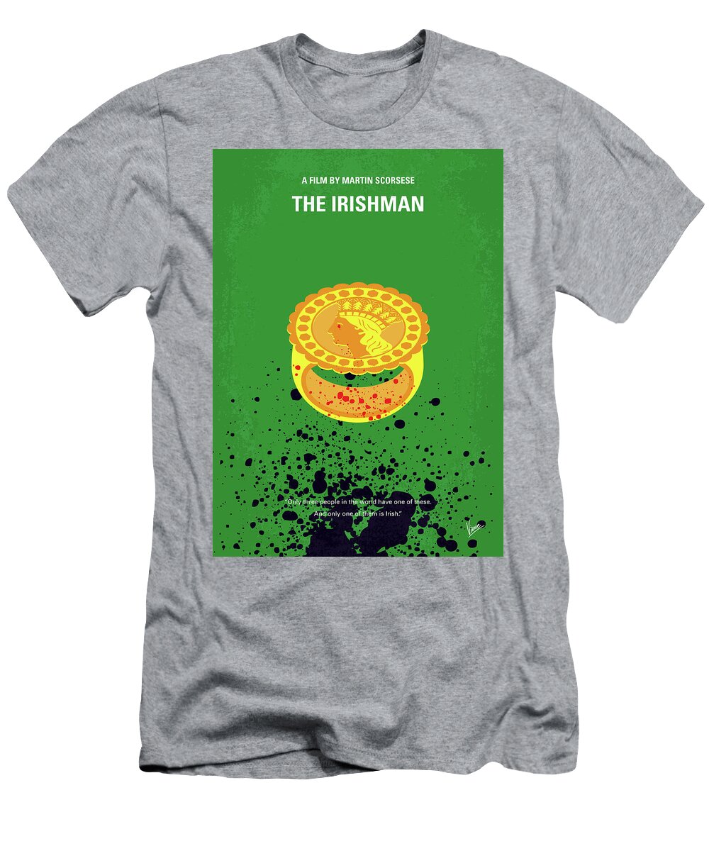No1154 My the Irishman Minimal Movie Poster Chungkong Art T-Shirt