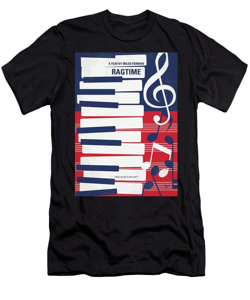 No1484 My Ragtime Minimal Movie Poster Chungkong Art T-Shirt