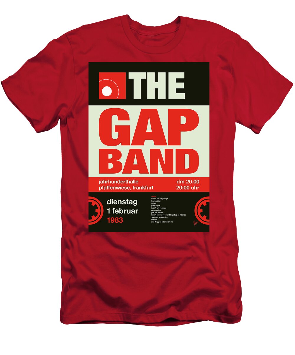 No406 My the Gap Band Concert Poster Chungkong Art T-Shirt
