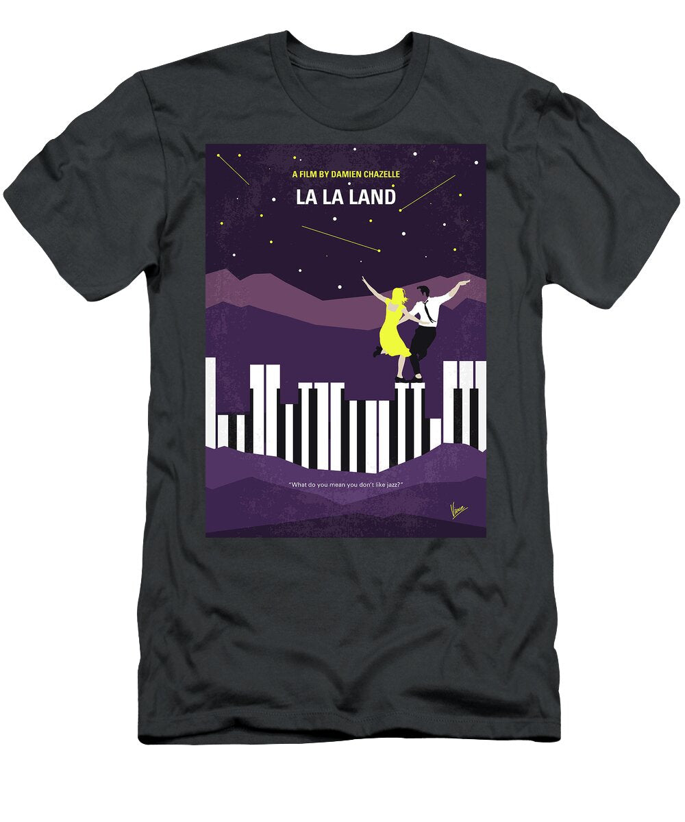 No756 My LA LA Land Minimal Movie Poster Chungkong Art T-Shirt